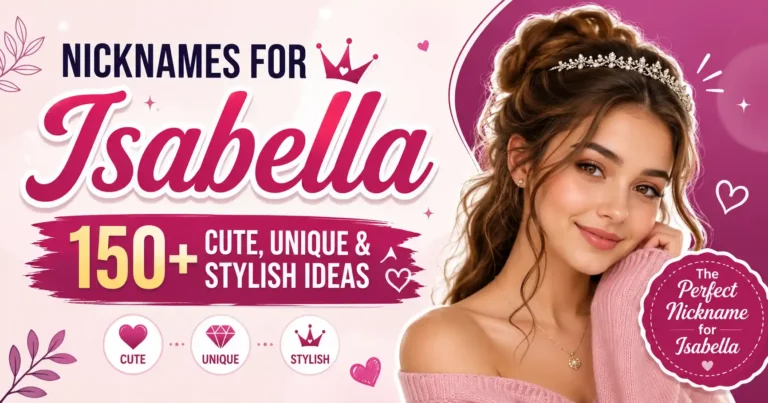 Nicknames for Isabella 150+ Cute, Unique & Stylish Ideas 👑