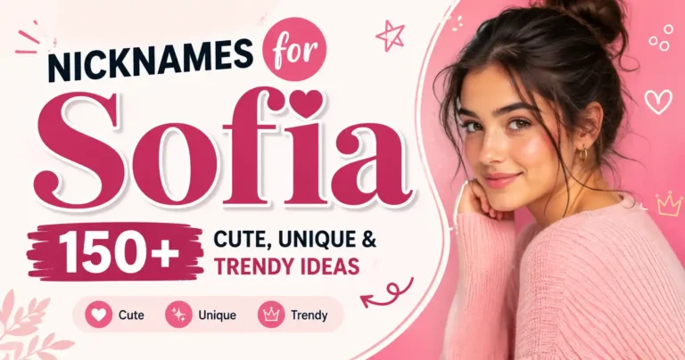 Nicknames for Sofia 150+ Cute, Unique & Trendy Ideas 💫