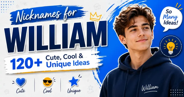 Nicknames for William 120+ Cute, Cool & Unique Ideas