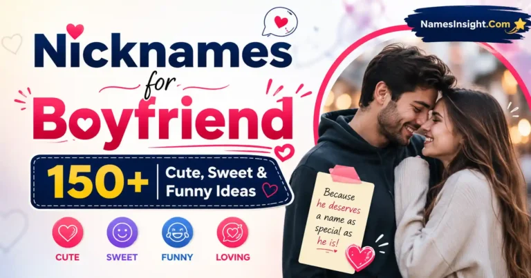 Nicknames for Boyfriend 150+ Cute, Sweet & Funny Ideas