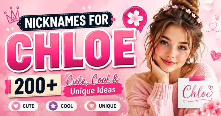Nicknames for Chloe 🌸 200+ Cute, Cool & Unique Ideas