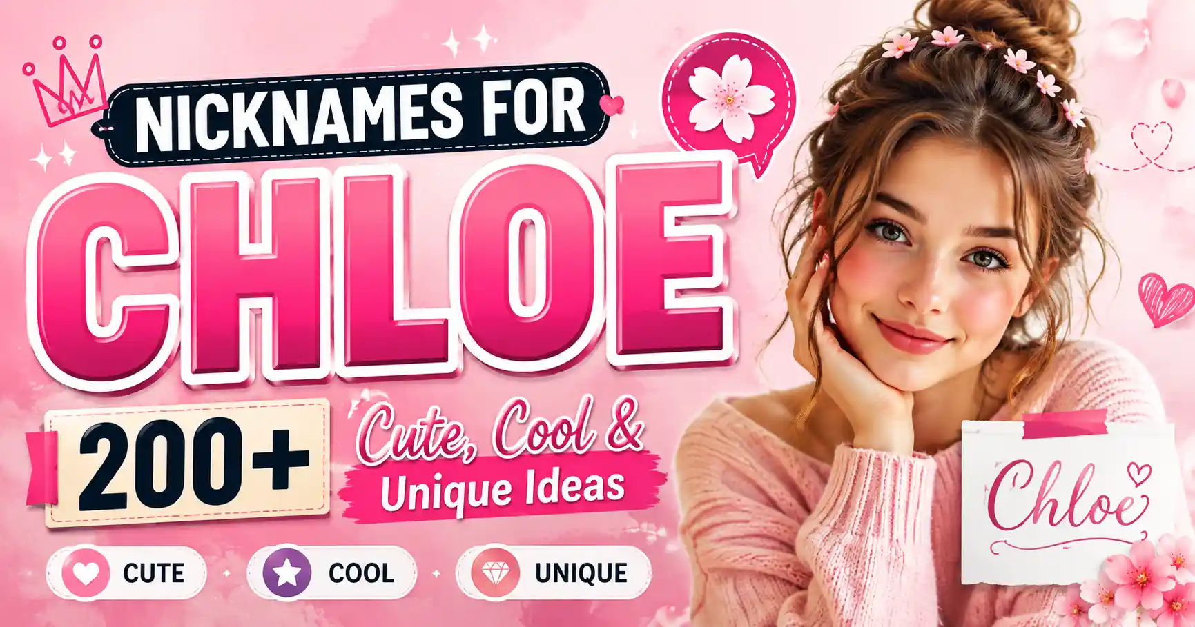 Nicknames for Chloe 🌸 200+ Cute, Cool & Unique Ideas