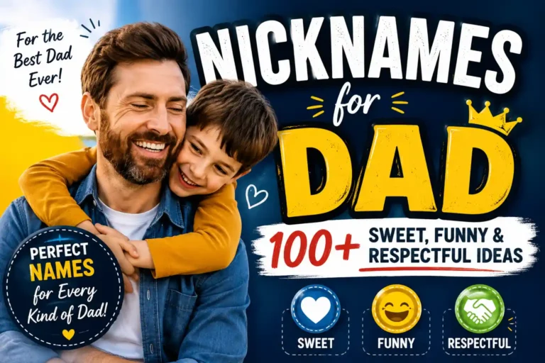 Nicknames for Dad 100+ Sweet, Funny & Respectful Ideas