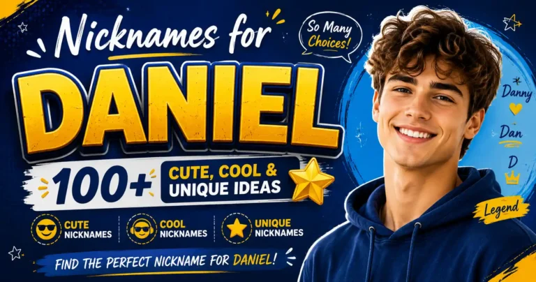 Nicknames for Daniel 100+ Cute, Cool & Unique Ideas 🌟