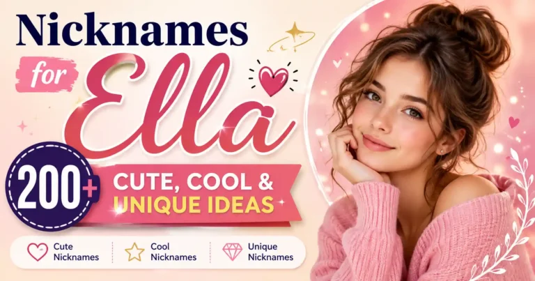 Nicknames for Ella 💫 200+ Cute, Cool & Unique Ideas