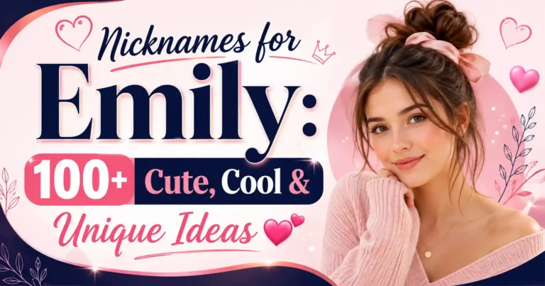 Nicknames for Emily 100+ Cute, Cool & Unique Ideas 💕