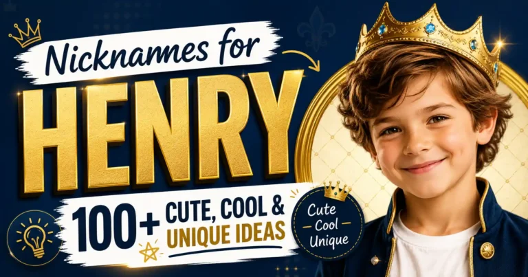 Nicknames for Henry 100+ Cute, Cool & Unique Ideas 👑