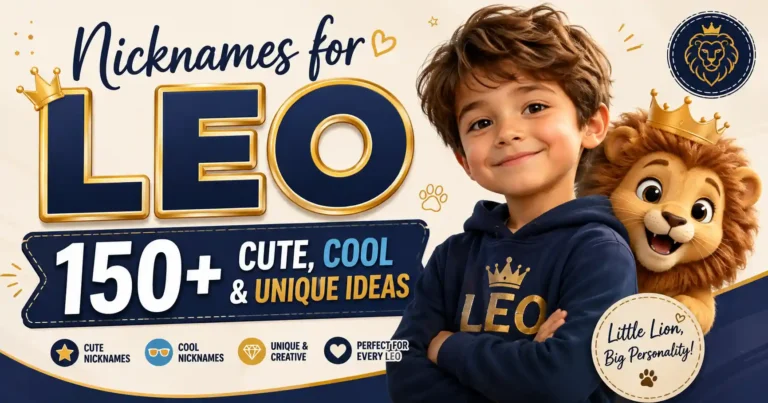 Nicknames for Leo 150+ Cute, Cool & Unique Ideas 🦁