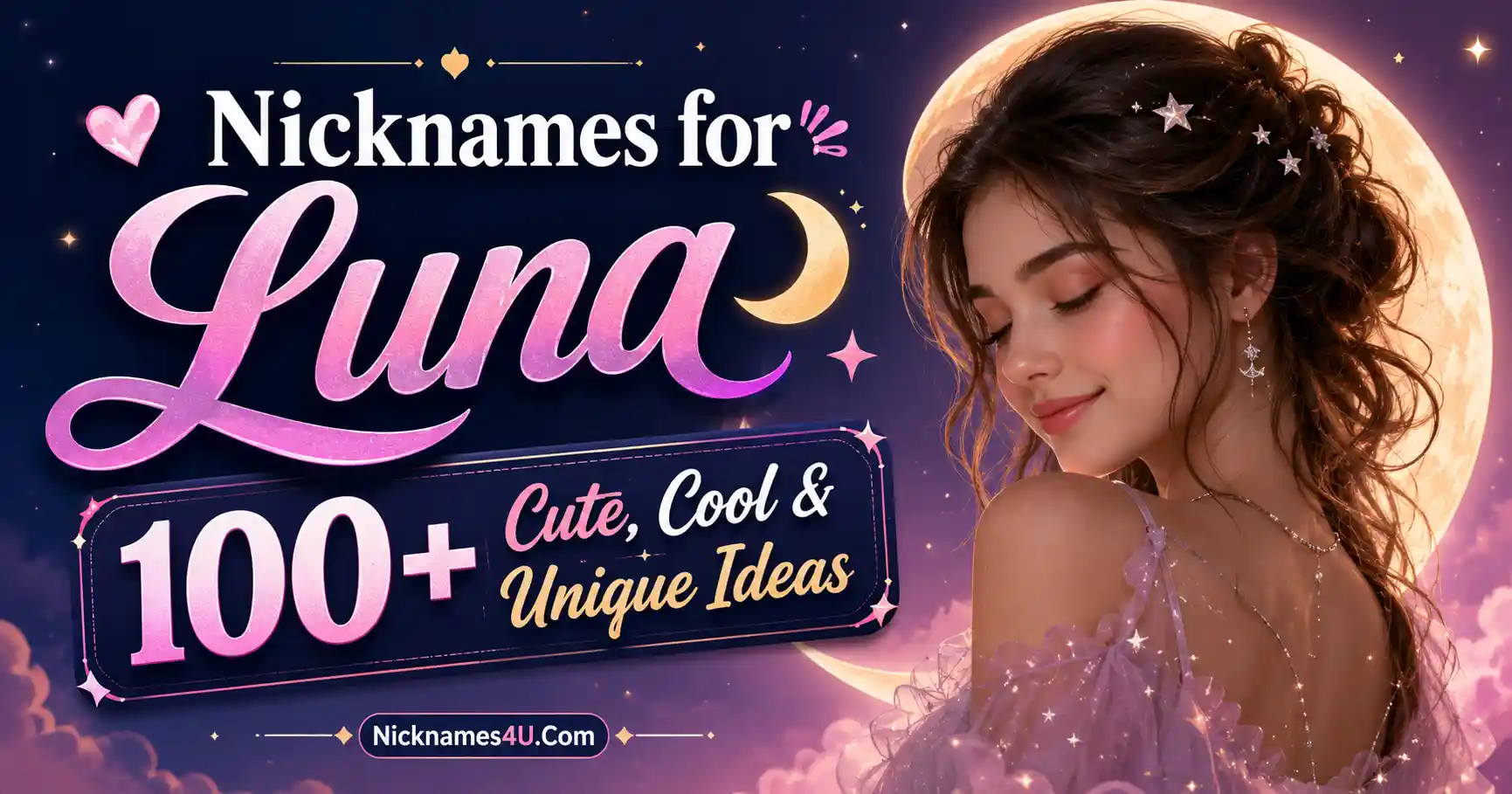 Nicknames for Luna 🌙 100+ Cute, Cool & Unique Ideas