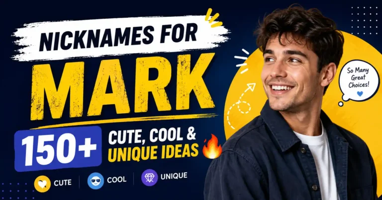 Nicknames for Mark 150+ Cute, Cool & Unique Ideas 🔥