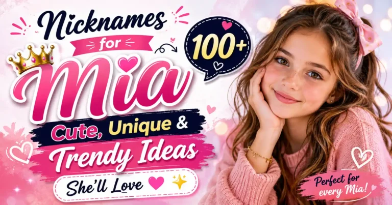 Nicknames for Mia: 100+ Cute, Unique & Trendy Ideas She'll Love 💫