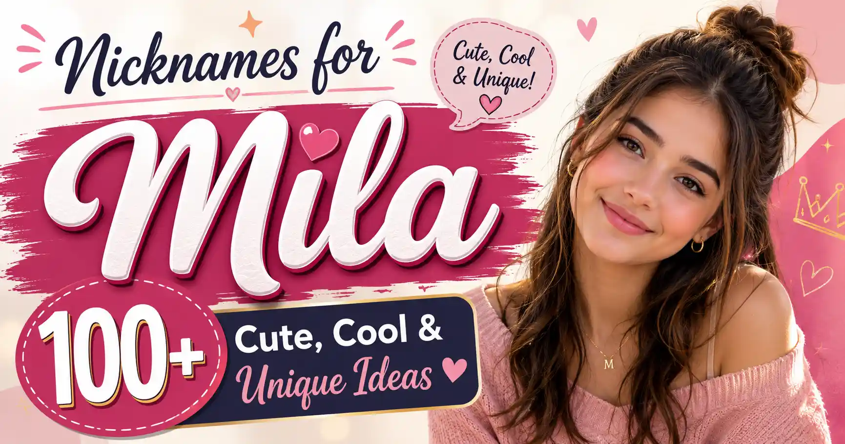 Nicknames for Mila 100+ Cute, Cool & Unique Ideas 💕