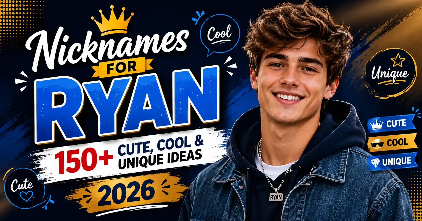 Nicknames for Ryan 150+ Cute, Cool & Unique Ideas 2026👑