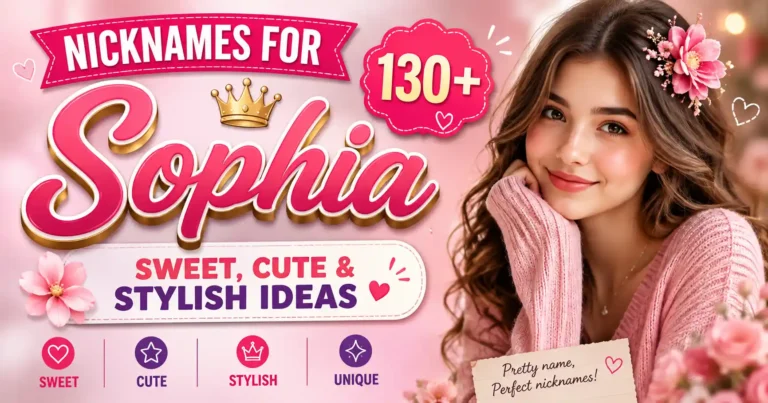 Nicknames for Sophia 130+ Sweet, Cute & Stylish Ideas 🌸