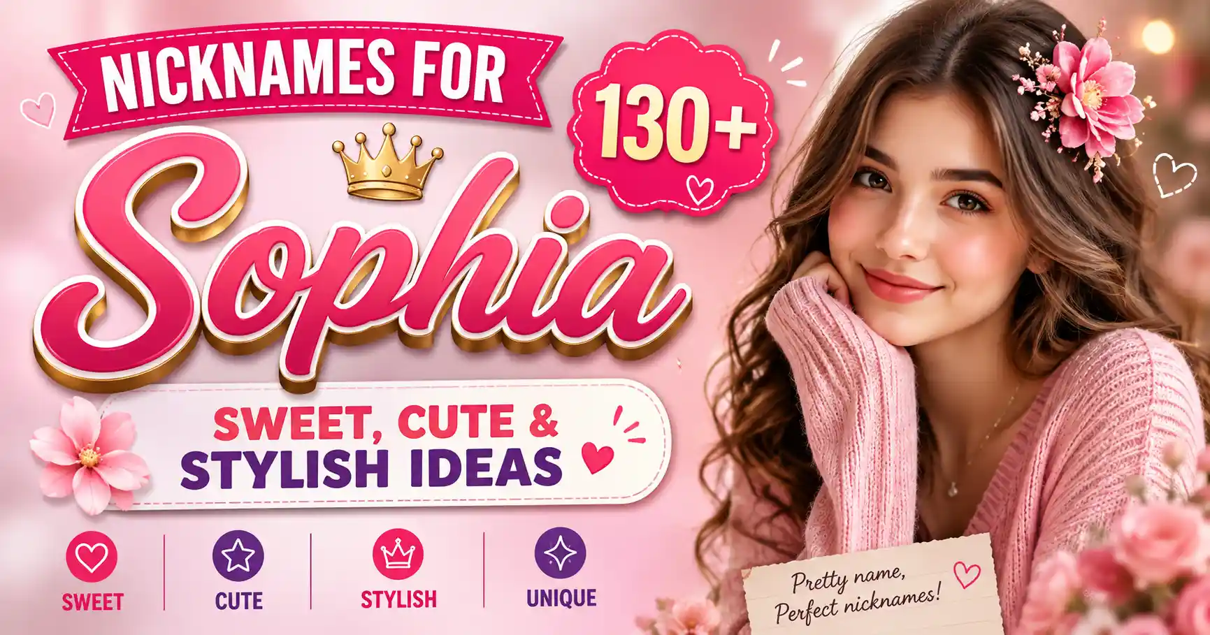 Nicknames for Sophia 130+ Sweet, Cute & Stylish Ideas 🌸